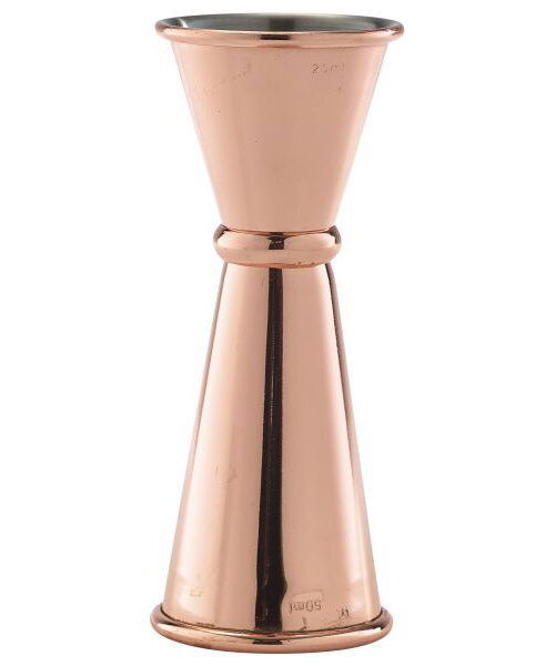 Kobber Jigger 25/50ml Genware