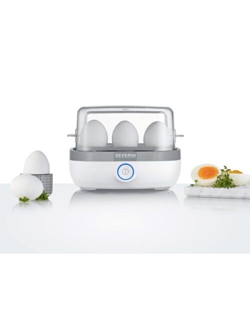 SEVERIN Æggekoger EK 3164 - egg boiler - white/grey