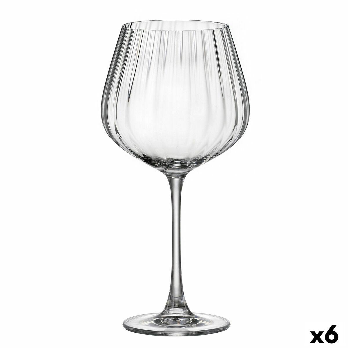 Bohemia Crystal Optic cocktailglas, 640 ml - 6 stk, gennemsigtig glas