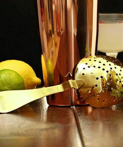Forgyldt Julep Strainer Urban Bar