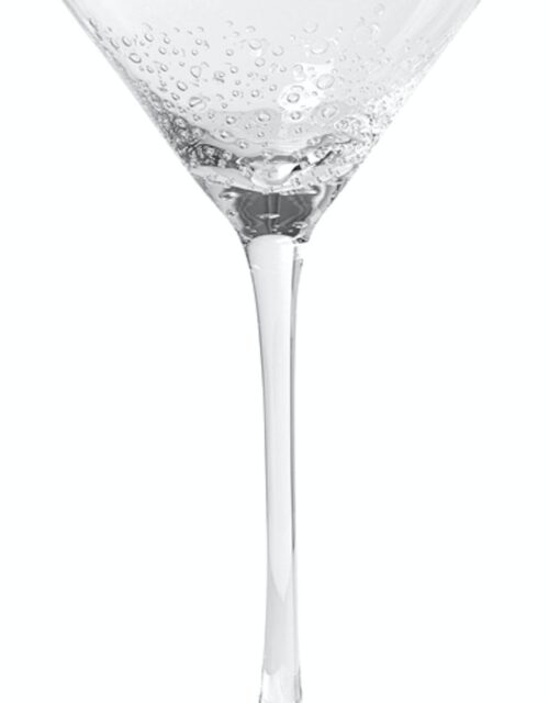 Martini- og cocktailglas Broste Copenhagen Bubble klart glas 20 cl Ø11,5 x H18,9 cm
