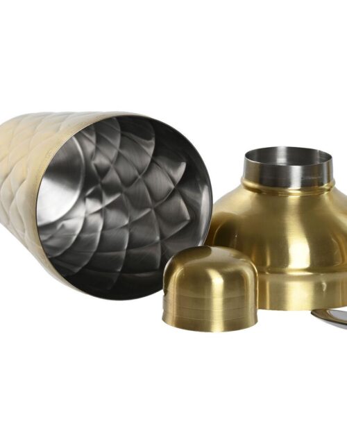 Cocktailsæt - gylden rustfrit stål, 500 ml (8 × 8 × 20 cm)